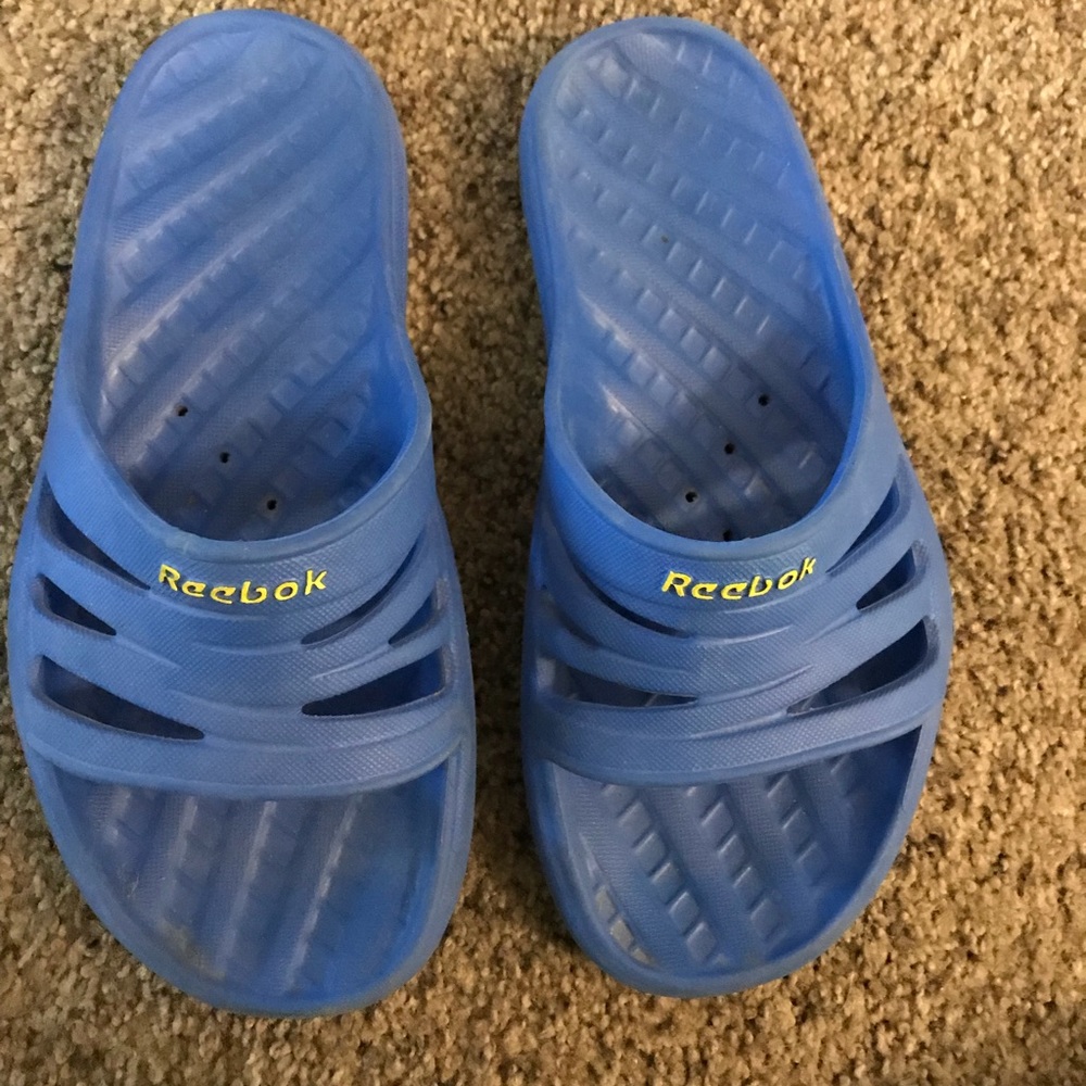 Reebok rubber slides